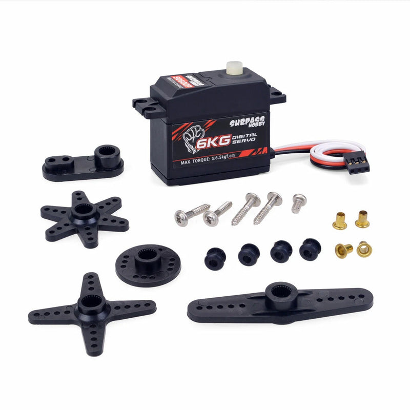 Surpass Hobby 6KG Plastic Tooth Digital Servo For RC Airplane Quadcopter Helicopter Car Vehicle Robot Models