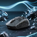 Darmoshark M5 Air Carbon Fiber Wireless Mouse 30g Lightweight PAW3950 8K Polling Rate Tri Mode 2.4G/bluetooth/Wired Gamer Mice for PC Laptop Computer