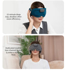 CKGO-A5 AI Smart Sleep Eyemask Headphones APP Control with Bluetooth Biometric Sleep Tracking White Noise Full Blackout Design