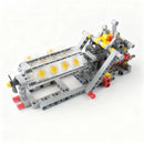 MOC High-Tech Mechanical Power Group V8 Engine Model Matched Sequential 4 Speed Gearbox Building Block Bricks DIY Toys