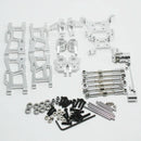 Wltoys 144001 144010 124019 124017 124018 1/14 Metal Upgrade Swing Arm Steering Seat Rear Wheel Seat C Seat RC Car Parts