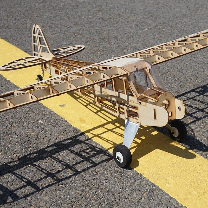 JWRC J3 Cub 1010mm Wingspan Balsa Wood RC Airplane Trainer KIT