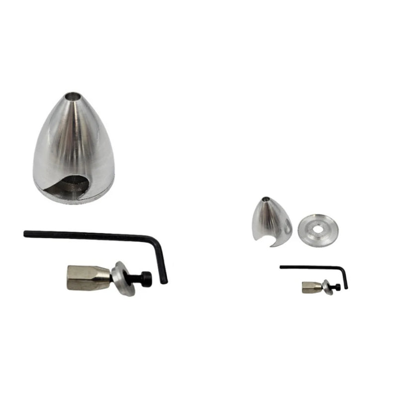 32mm/38mm/45mm/51mm/57mm/64mm/70mm/76mm/82mm/89mm/95mm/102mm Aluminium Metal Propeller Spinner for Methanol Engine RC Airplane