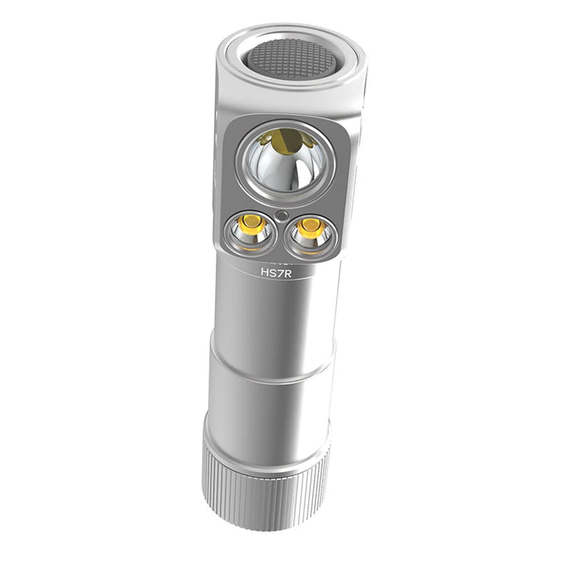 Cyansky HS7R 2800 Lumens Powerful  2 in 1 LED Flashlight Headlamp Spotlight and Floodlight Headlight Rechargeable Head Light Torch For Camping Fishing