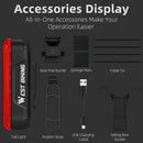 WEST BIKING Bicycle Laser Brake Sensing Taillight IPX5 Waterproof 450mAH USB Charging Bike Rear Light for Night Riding Safety