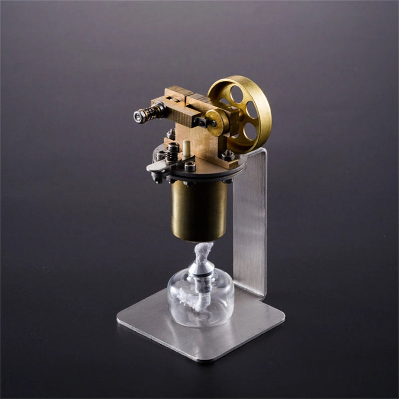 STARPOWER QX-M-ZQJ-06 Mini Copper Boiler Steam Engine Stirling Engine Model Physics Experiment Science Discovery Production Invention Gift Collection Toys