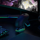 Wireless Magnetic Mouse Charging Dock with Dual USB Port RGB Light Charger Base for Logitech GPW/GProX/G502/X/G903