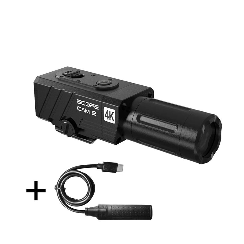 RunCam ScopeCam 2 4K 1/2.5 CMOS 8MP 25mm 35mm Digital Zoom FPV Camera Airsoft Scope Cam IP64 Waterproof Built-in Battery