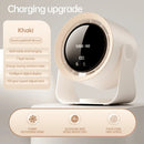 Digital Display High Speed Turbine Small Fan Desktop Small Electric Fan Type C Strong Wind Circulating Air 100 Steps Of Stepless Speed Adjustment