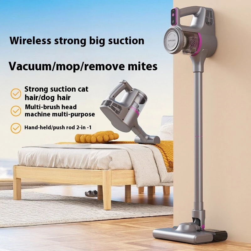 100W 15000Pa Portable Handheld Vacuum Cleaner Type-C Charging Wet and Dry Function Powerful Multi-Surface Cleaning Versatile Modes