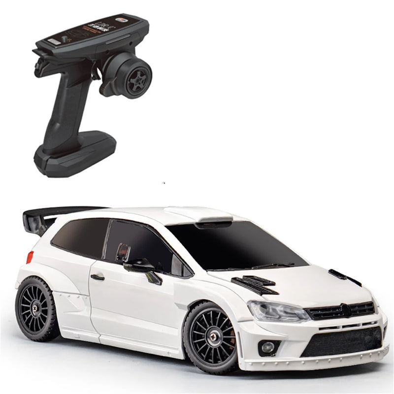 LDRC 2801 7.4V 2s Battery RTR 1/28 2.4G 4WD RC Car Drift 7.4V High-Speed for POLO R LED Light On-Road Full Proportional Racing Vehicles Models Toys