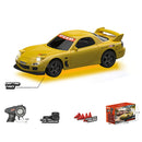 K1/K2/K3 RTR 1/43 2.4G 4WD Mini Drift RC Car Race LED Light Full Scale Desktop Remote Control High-Speed Motor On-Road Racing Vehicle Model Boys Gifts Toys