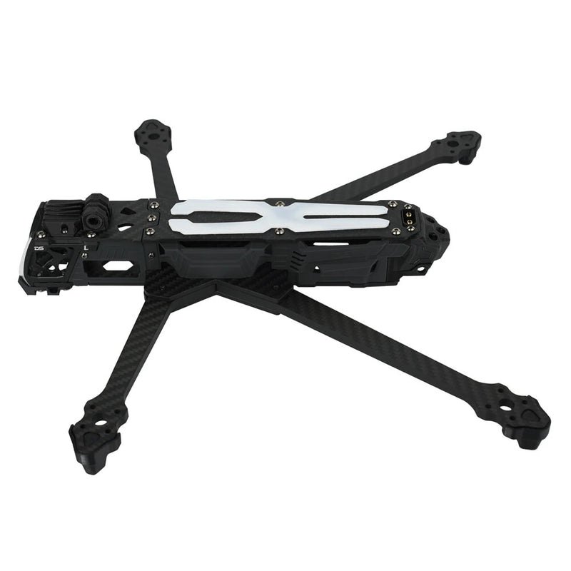 DeepSpace ROC7 322mm Wheelbase 7 Inch 6S Carbon Fiber Frame Kit Compatible with DJI O4 Pro RC FPV Racing Drones