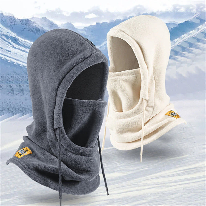DTUCYCLE 1pcs Winter Balaclava Knit Hood Men Women Windproof Warm Cycling Mask Outdoor Sports Thermal Fleece Face Mask Neck