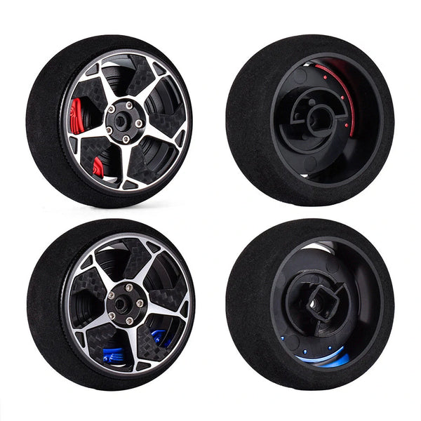 Dumborc RC Transmitter M3 Metal Handwheel Steering Wheel for DUMBORC DDF-350 X6PM X10P Radiolink FLYSKY Noble NB4 Pro Radio Controller