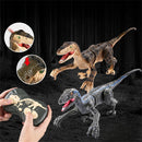 2.4G 5CH Remote Control Sound and Light Mechanical Dinosaur Simulation Velociraptor RC Toy for Chidren Gifts