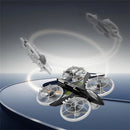 JJRC H132 WiFi FPV with HD Camera Optical Flow Hover Brushless Grid Full Protection Neon Colorful Child Gift RC Toys Drone Quadcopter RTF