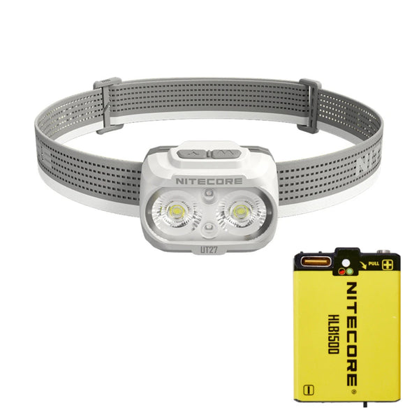 Nitecore UT27 MCT 800 Lumen 3 Color Temperatures Running Headlamp USB Rechargeable LED Headlight With Removable Rechargeable Battery LED Head Torch