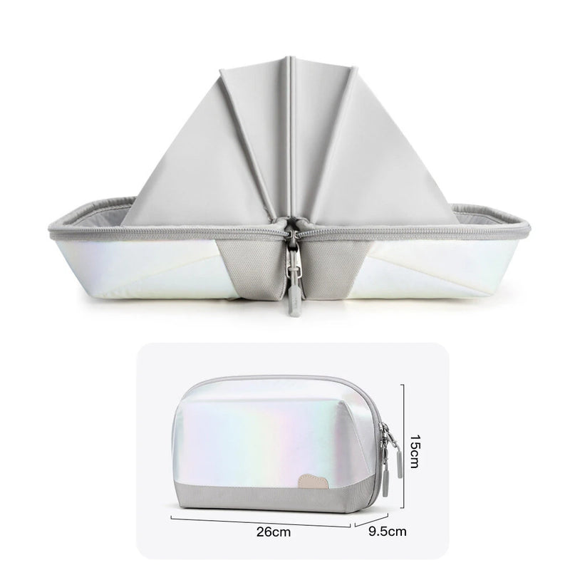 IPRee Large Capacity Cable Storage Bag Waterproof Digital Electronic Organizer Portable USB Data Line Charger Plug Storage Bag Travel Cable Organizer