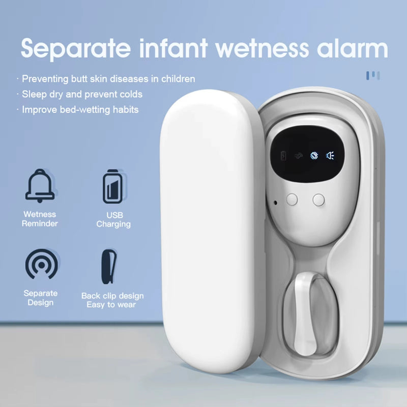 Wireless Bedwetting Alarm Pee Alarm with Receiver for Boys Grils Kids Potty Training Elder Care 10-20M Range Vibration Reminding