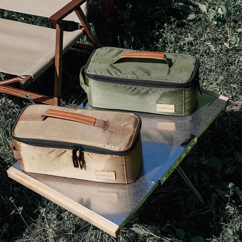 IPRee Large Capacity Light Weight Bag Picnics Travel Gadget Carring Out Shower Box Camping Storage Bag Outdoor Tablewares Bag