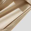 INCERUN Mens Pants Solid Color Loose Fit High Waist Tie Straight Leg Pants for Men Casual Comfy Male Trousers