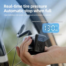 CYCLAMI AM6 130 PSI Mini Bike Air Pump Intelligent Preset Tire Tressure Type-C Charging Inflator for MTB E-Bikes Ball