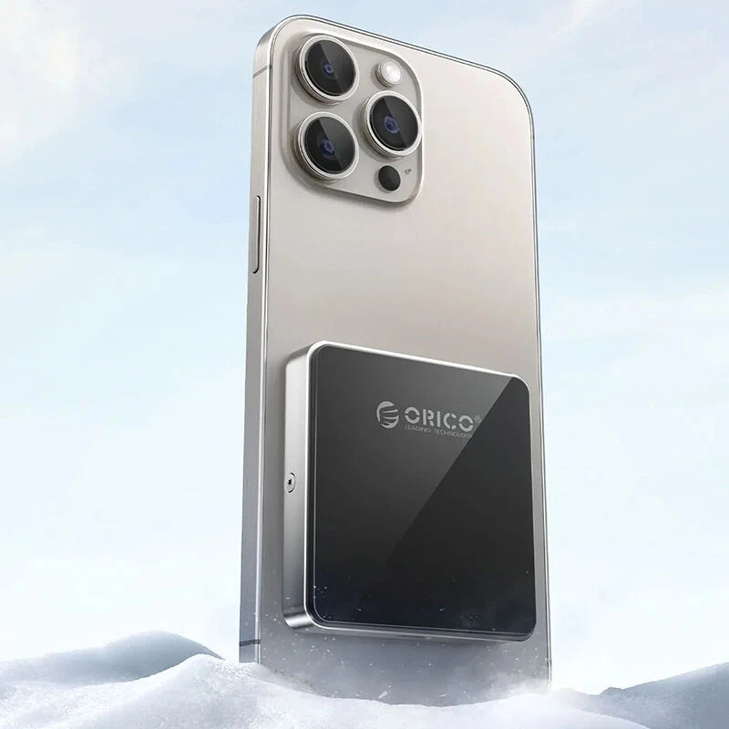 ORICO AP30 M2 2230 Magnetic Case N.2 NVMe SSD Enclosure 10Gbps USB-C 3.2 Gen2 to NVMe PCI-E External SSD Case for iPhone 15 Pro Max ProRes MacBook