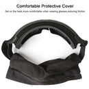 XANES Tactical Goggles 3 Lens Soft Windproof UV400 Protection Glasses For Cycling Safe Protection