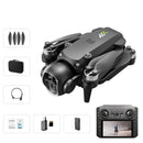 WLRC M7 WiFi FPV with 5.6inch LCD Screen Controller HD Dual Camera Servo Gimbal Optical Flow Positioning Brushless Foldable RC Drone Quadcopter RTF