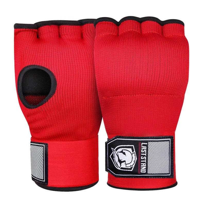 KALOAD 1 Pair Boxing Hand Wraps Inner Half Finger Gel Boxing Gloves With Long Wrist Strap for Men Women Karate Equipment Protective Gel