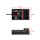 HOTRC F-08A 2.4GHz 8CH PWM Receiver for DS800 HT-8A CT-8B Radio Transmitter RC Car Boat Tank Vehicle Models