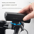 BIKIGHT Anti-glare Bicycle Light 2000LM USB-C Rechargeable 4000mAh Waterproof 200M Range Digital Display for MTB, Scooter