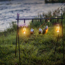 Outdoor Lighting LED Camping Light Multifunctional USB Charging Solar Tent Light Hunging Stand Lamp Lantern
