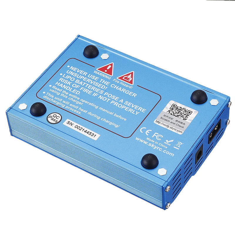 SKYRC iMAX B6 V2 60W 6A DC 2.5mm/XT60 Dual Input Battery Balance Charger Discharger with XT60 Output for Lipo/Li-ion/LiHV/LiFe/NiMh Battery