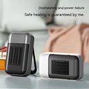 Portable Heater 500W PTC Heating Technology Intelligent Switch Compact Size Desktop Heater for Home Office Bedroom Energy Efficient