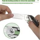 IPRee Outdoor Stainless Steel Multifunctional Camping Folding Knife Fork and Spoon Camping Equipment Panier Osier Camping Equipment