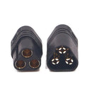 20 Pairs Amass MT60 Three-hole Plug Connector Black Male & Female