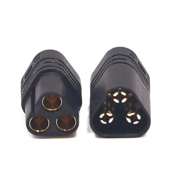 20 Pairs Amass MT60 Three-hole Plug Connector Black Male & Female