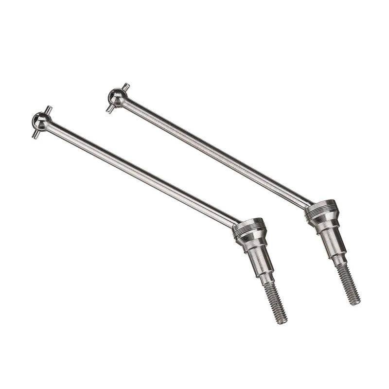 2PCS HBX 2996A 1/10 RC Car Parts Metal Universal Front Drive Shaft Vehicles Models Spare Accessories T2111