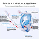 Double Tube Silicone Full Dry Diving Goggles Diving Equipment Snorkeling Goggles Adult Swimming Glasses Diving Goggles Self Contained Underwater Breathing