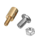 1.3mm 1.8mm 2.1mm 2.5mm 3.1mm Adjustable Pushrod Connectors Linkage Stoppers For RC Airplane