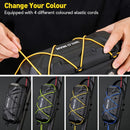 WILD MAN 2L EVA Hard Shell Scooter Handlebar Bag Waterproof Large Capacity Reflective Quick Release Handlebar Bag for Bike Electric Scooter Motorcycle