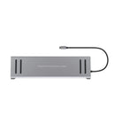 13 in 1 USB C Docking Station Network Hub with VGA PD 3.0 USB-C RJ45 10/100Mbps Laptop Stand for MacBook iPad Surface pro