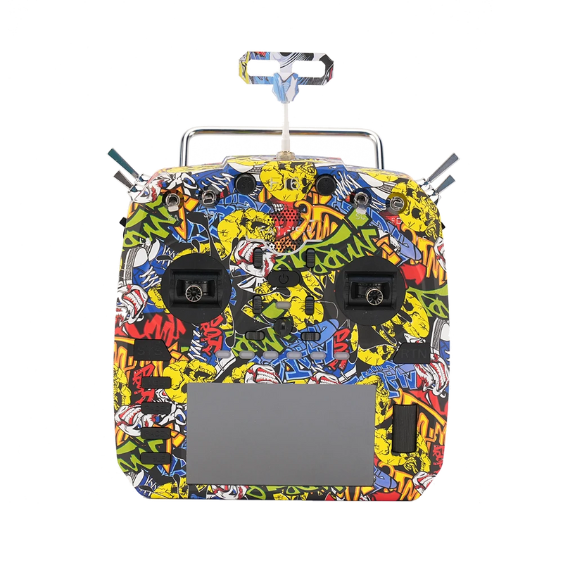 FATFISH F16 2.4GHz 16CH Hall Gimbals Built-in ELRS EdgeTX System Full Size Radio Transmitter 4.3" Touch Ultra-Bright 1000nit Screen for FPV Racer Drone