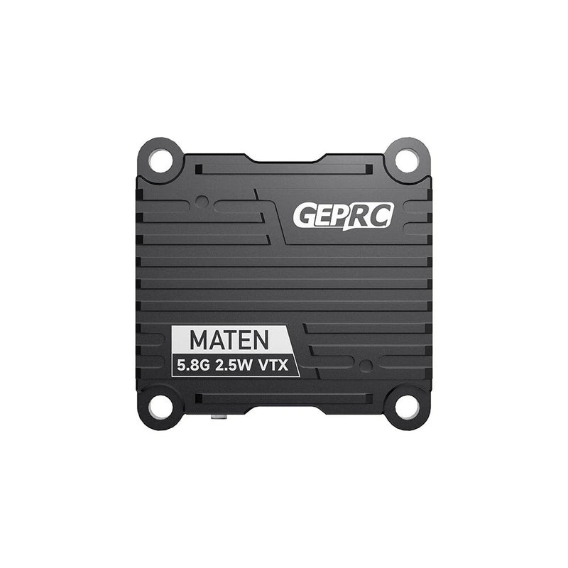 GEPRC MATEN 5.8G 25mW/200mW/600mW/1600mW/2500mW/Pit Mode 72CH VTX Long Range High Power Built in Microphone Transmitter for FPV RC Drone