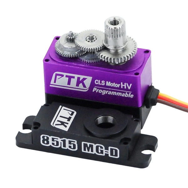 PTK 8515 MG-D 17g Mini Full Metal Digital Servo High Voltage 15KG Fixed Wing RC Car Servo