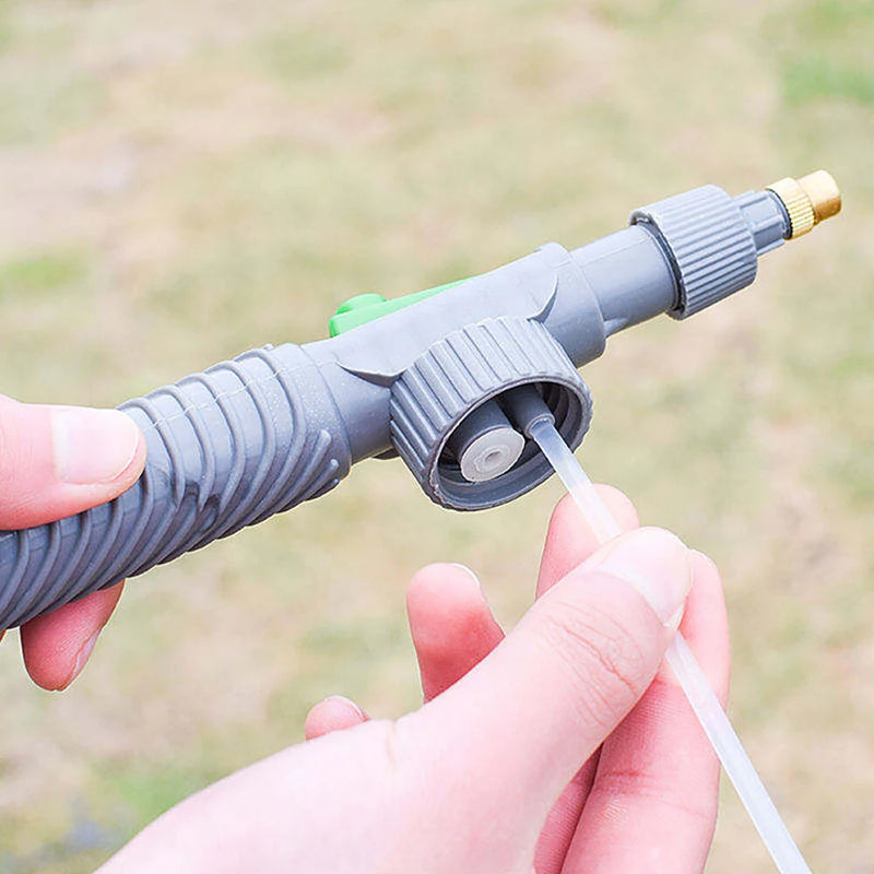 High Pressure Air Pump Manual Sprayer Adjustable Drink Bottle Spray Head Nozzle Garden Watering Tool Sprayer Agriculture Tools
