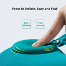 U-Shaped Travel Pillow Press Inflatable Pillow Neck Portable Foldable Outdoor Travel Car Aircraft Inflatable Ring Neck Pillow