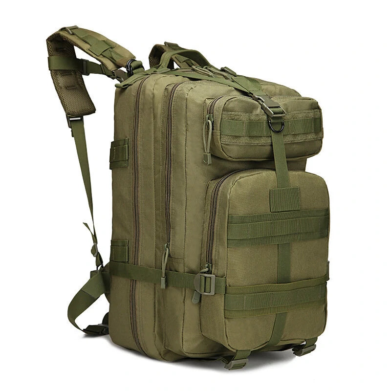 25-30L Outdoor Tactical Backpack Bag 600D Nylon Waterproof Camouflage Trekking Rucksack Outdoor Mountaineering Bag